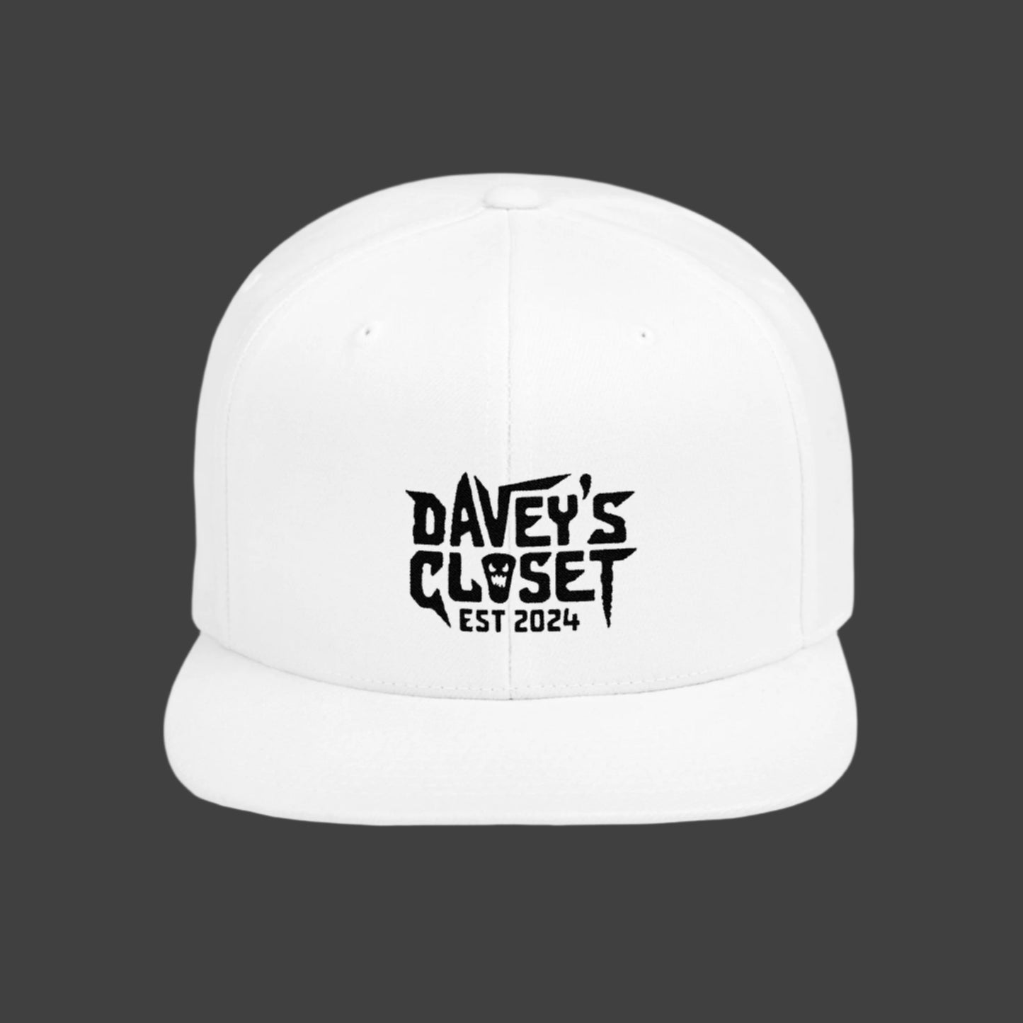 Davey's Closet Embroidered Snapback
