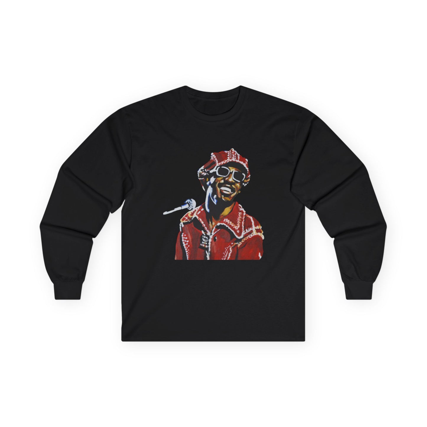 Stevie Wonder Long Sleeve Tee