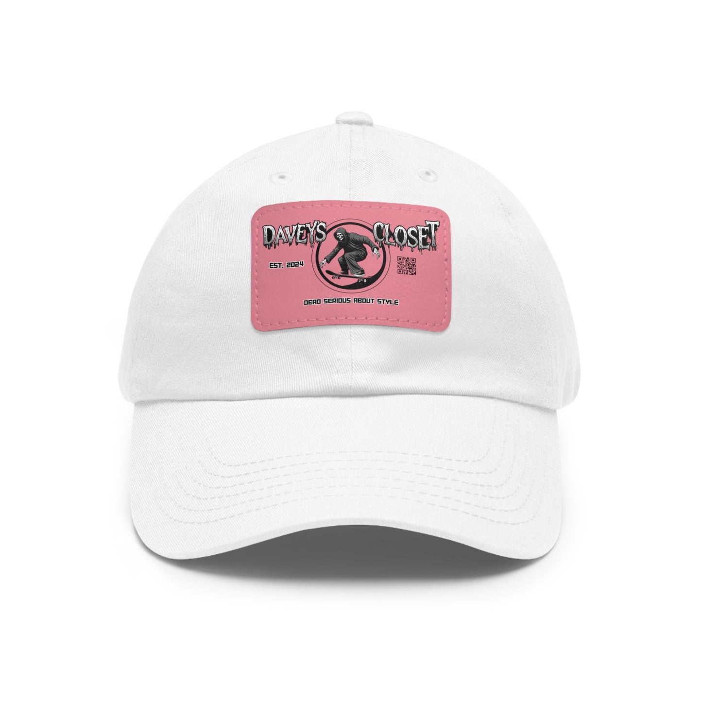 Davey's Closet Leather Patch Dad Hat