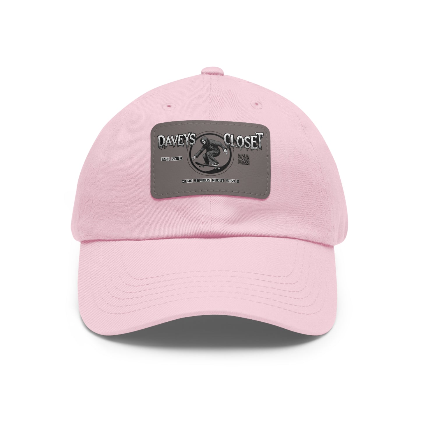 Davey's Closet Leather Patch Dad Hat