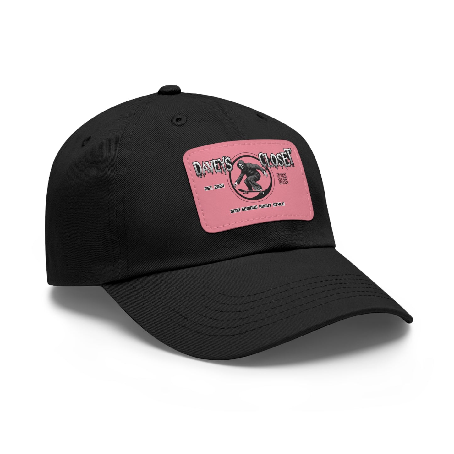 Davey's Closet Leather Patch Dad Hat