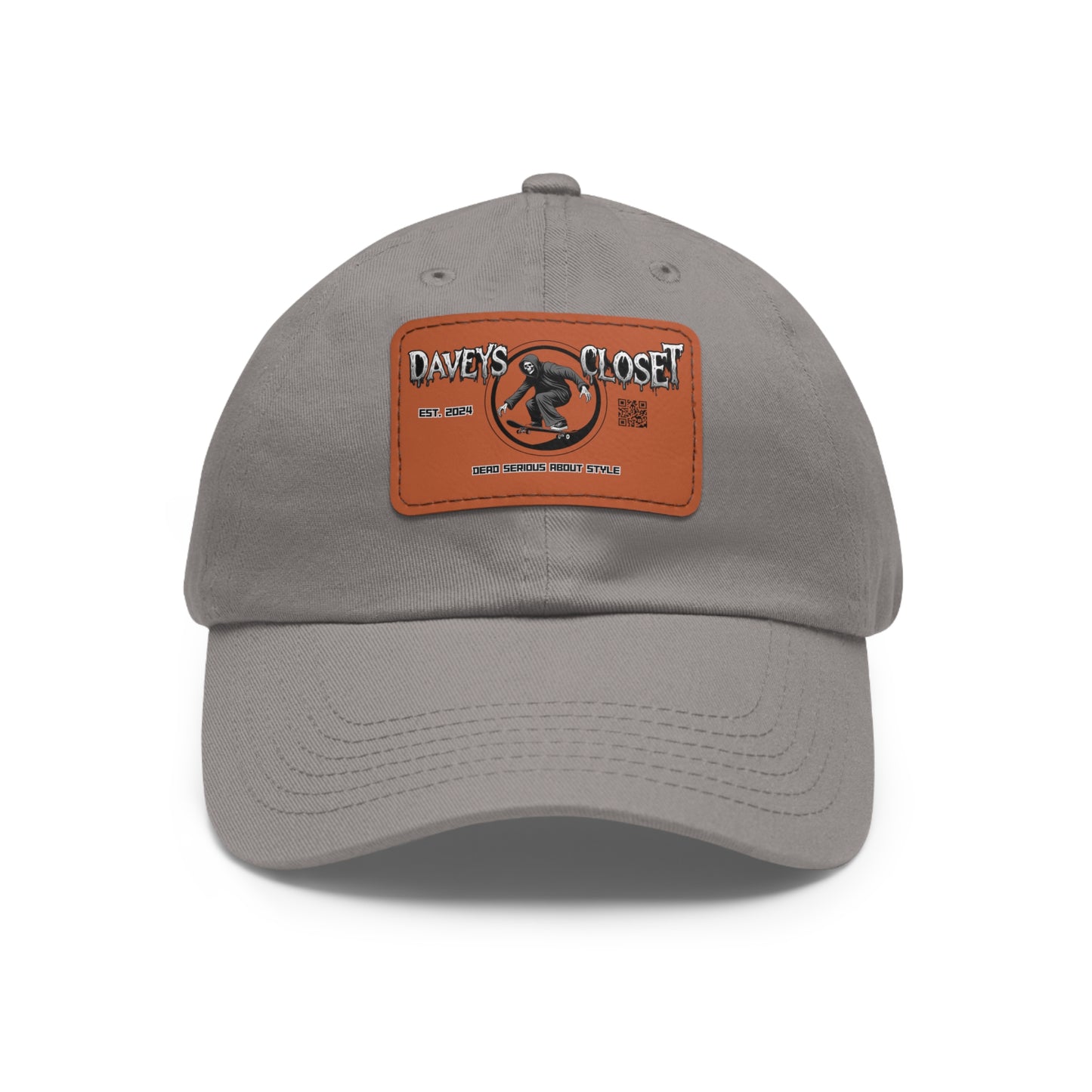 Davey's Closet Leather Patch Dad Hat