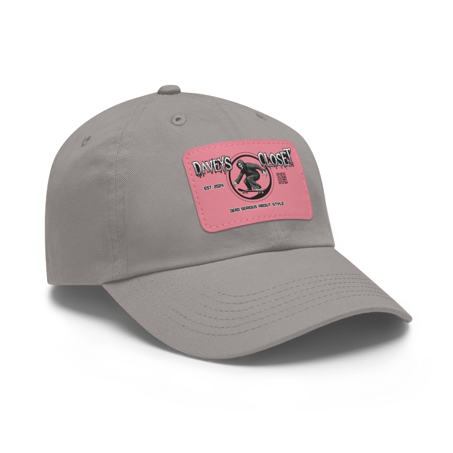 Davey's Closet Leather Patch Dad Hat