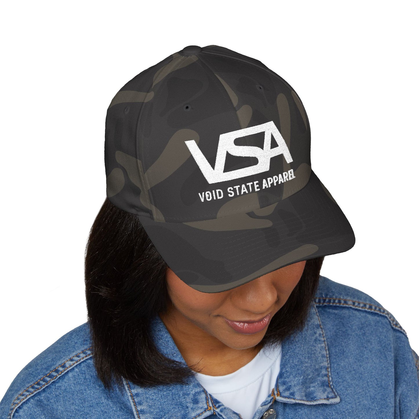 Embroidered VSA Closed-Back Cap