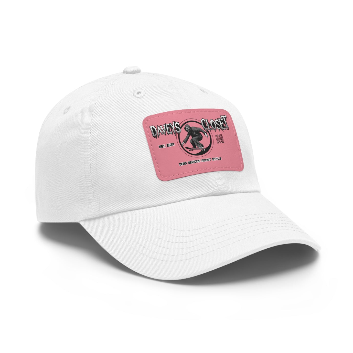 Davey's Closet Leather Patch Dad Hat