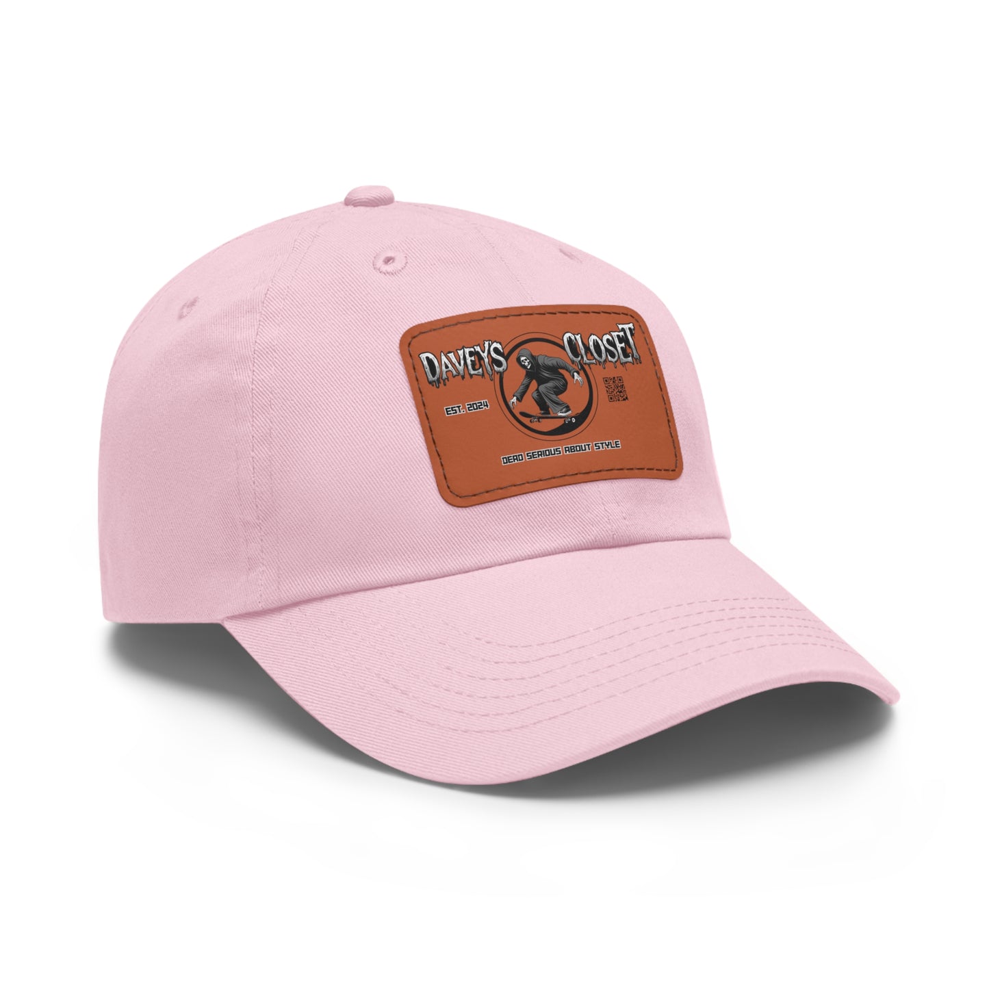 Davey's Closet Leather Patch Dad Hat