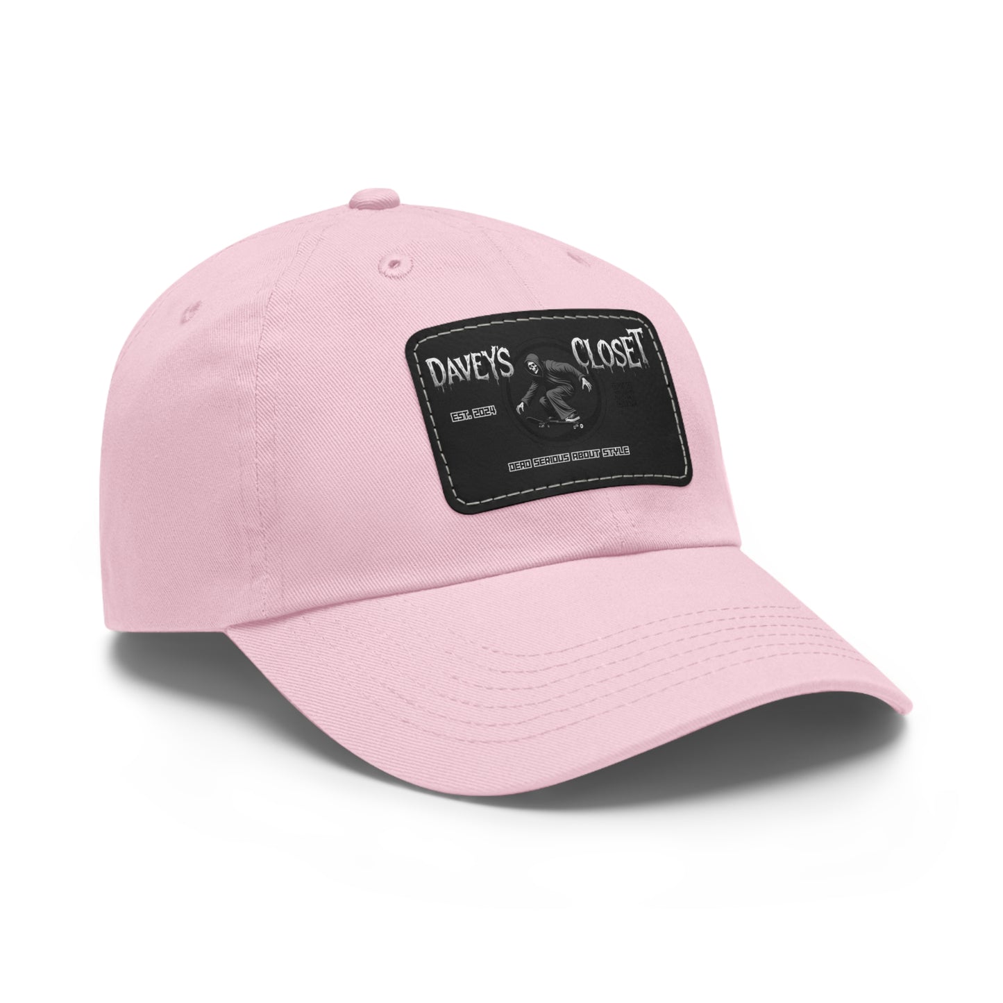 Davey's Closet Leather Patch Dad Hat