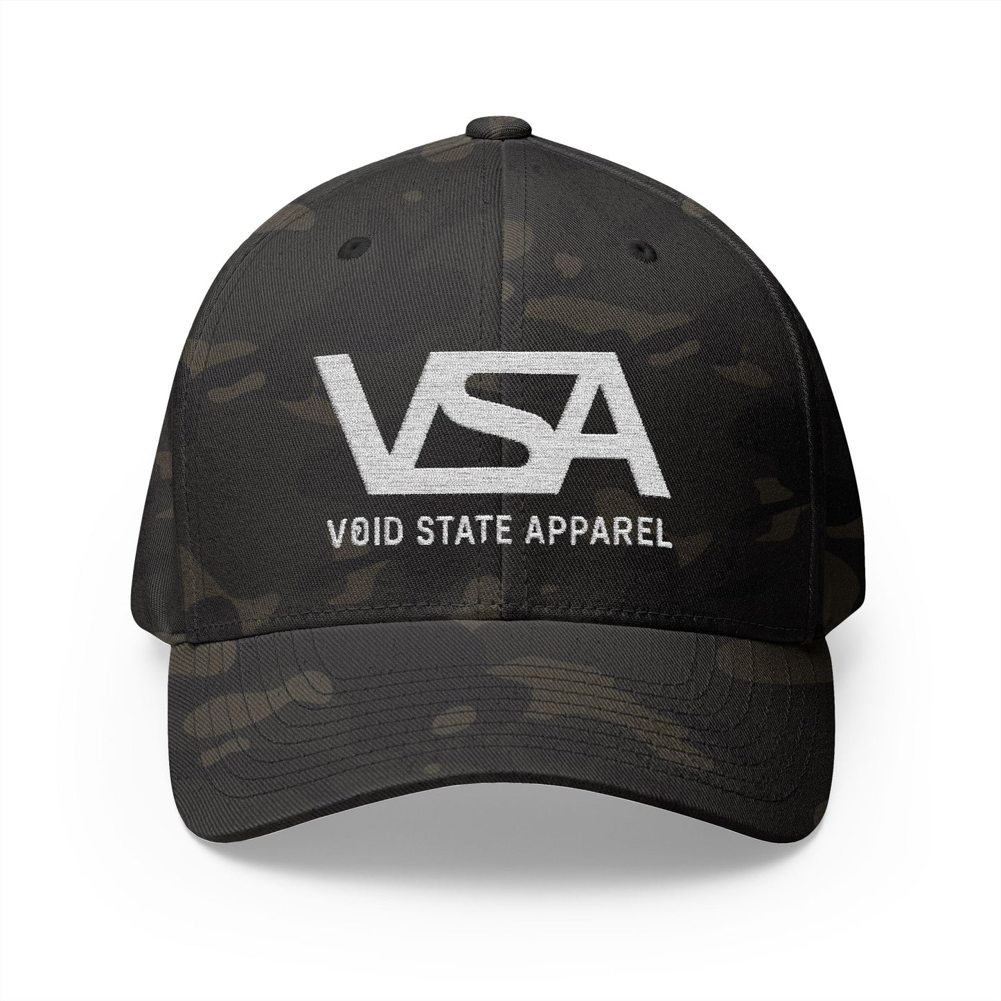 Embroidered VSA Closed-Back Cap
