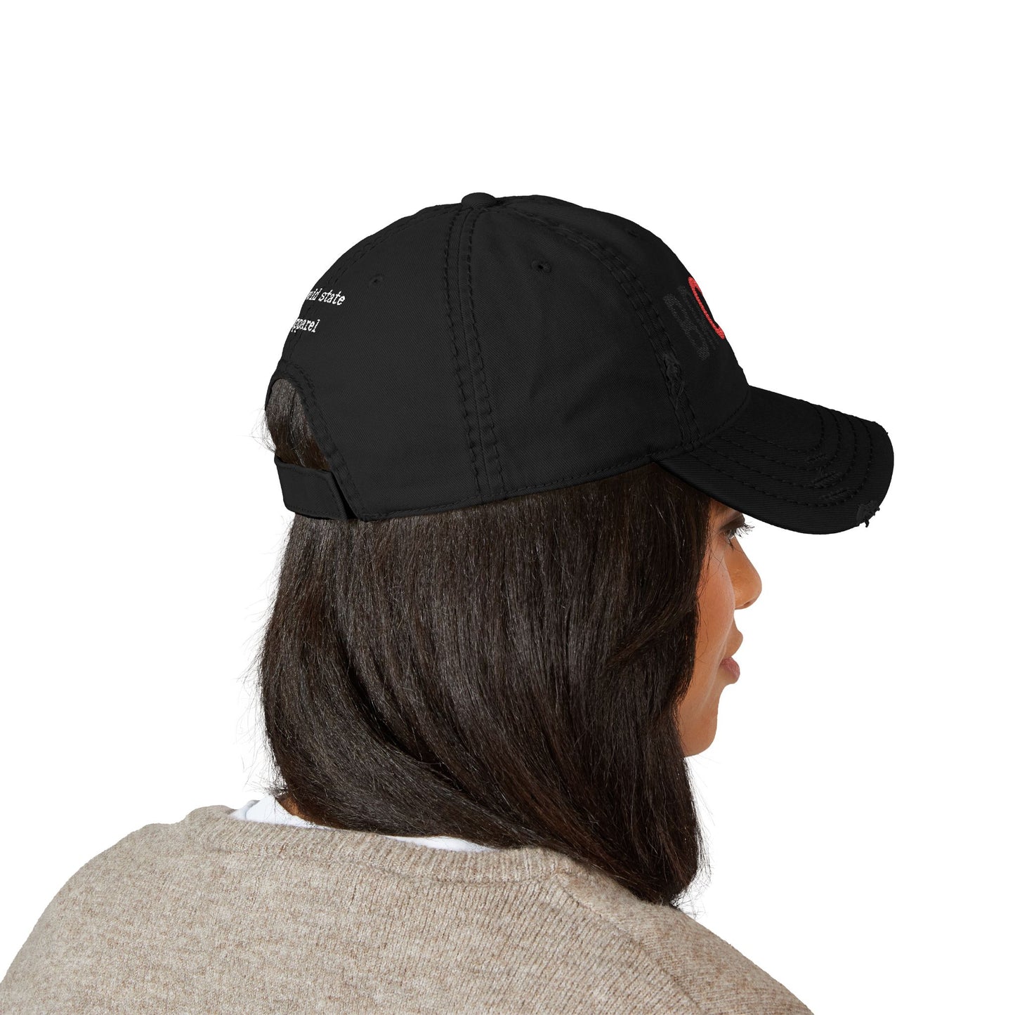 Broken Distressed Cap