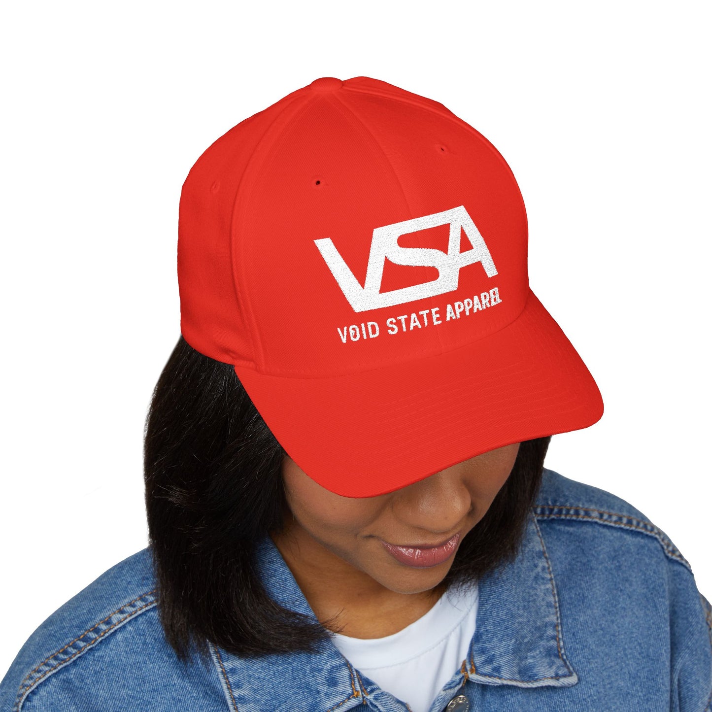 Embroidered VSA Closed-Back Cap