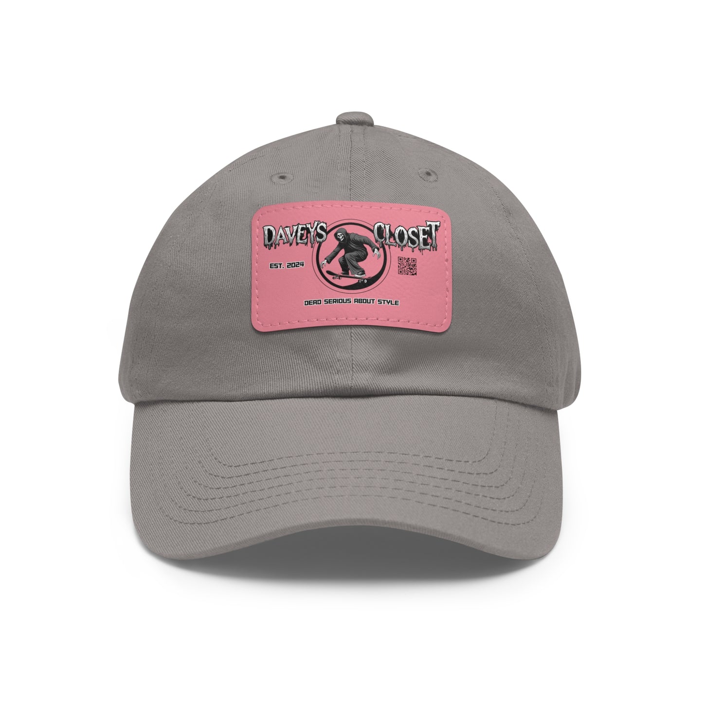 Davey's Closet Leather Patch Dad Hat