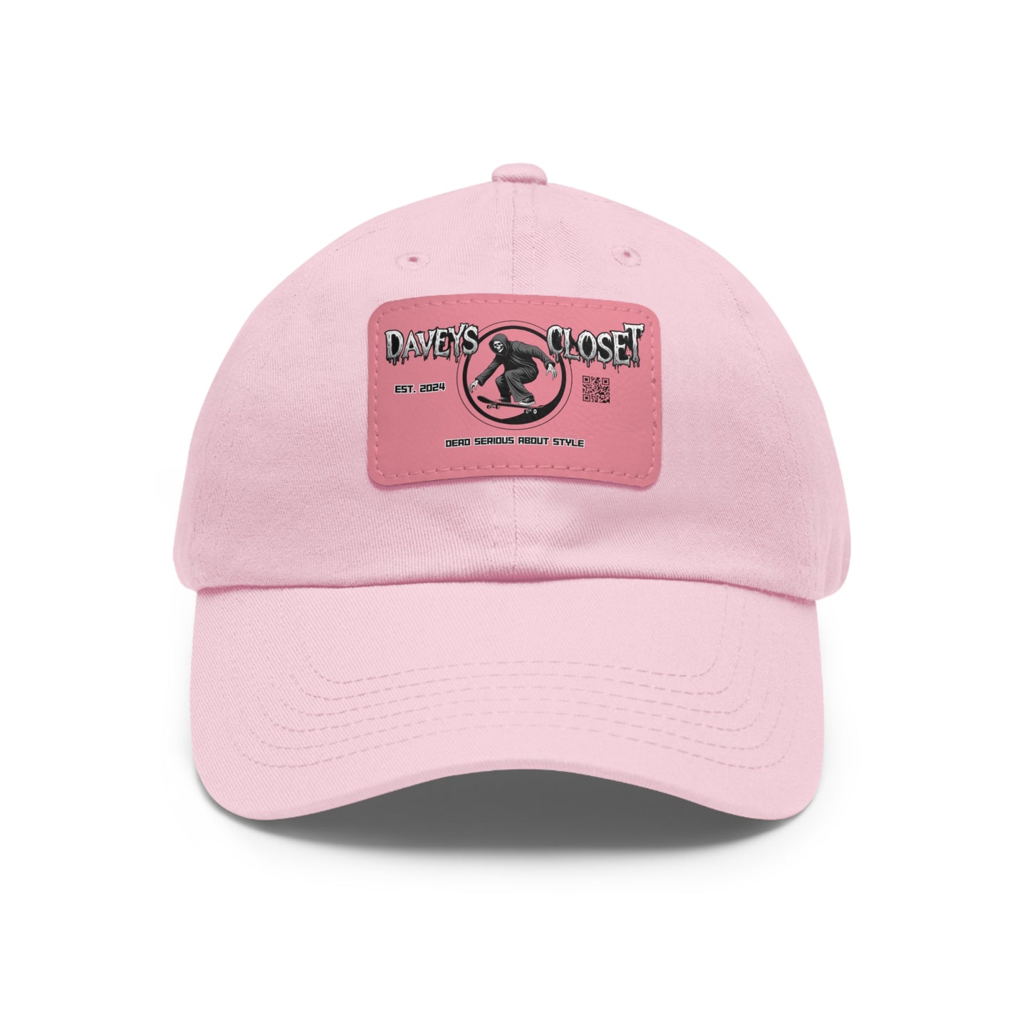 Davey's Closet Leather Patch Dad Hat